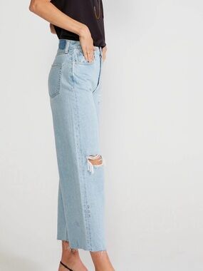 Etica Devon High Rise Wide Leg Crop - Mojave River 26